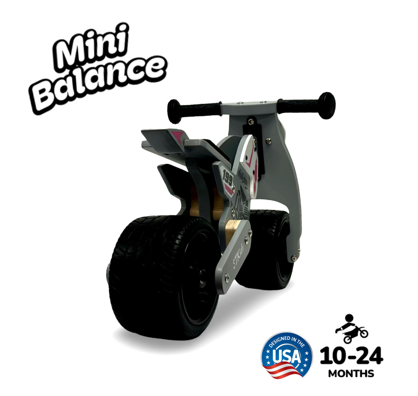 Ride-On MiniBalance Cross Pink